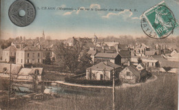 53 -  Carte Postale Ancienne  De  Craon   Vue Sur Le Quartier Des Bains - Craon