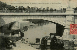 Besançon * Un Accident De Tramway Tram électrique Au Pont De Canot En 1899 * Catastrophe Déraillement - Besancon