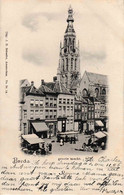 Breda Groote Markt Uitgave Schaefer Amsterdam N°14 1900 - Breda