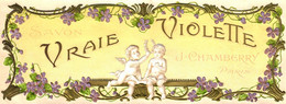 7 Etiquettes De Savon Héliotrope  Fougère Violette Sucs De Limaçons  Escargot Extract De Son Deroubaix Lille Chamberry - Other & Unclassified