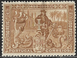 Portugal – 1898 Centenary Of The Sea Way To India 150 Réis Mint Stamp - Autres & Non Classés