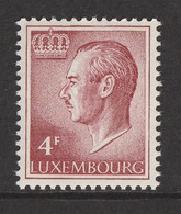 LUXEMBOURG 1971 Definitives / Grand Duke Jean LUF4.00: Single Stamp UM/MNH - 1965-91 Jean