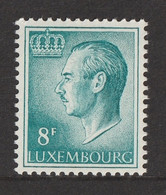 LUXEMBOURG 1971 Definitives / Grand Duke Jean LUF8.00: Single Stamp UM/MNH - 1965-91 Jean