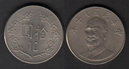 Taïwan  10 Yuan  KM 553 - Taiwán