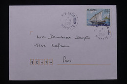 MAYOTTE - Enveloppe De Sada Pour La France En 2001 - L 96534 - Storia Postale