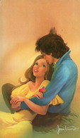 CPM - Fantaisie Illustration Jean VERNET - Couple D'Adolescents ... Edition C.Y.Z. - Dessins D'enfants