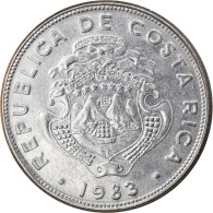 Monnaie, Costa Rica, 2 Colones, 1983, TTB, Stainless Steel, KM:211.1 - Costa Rica
