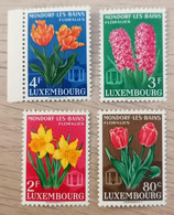 LUXEMBOURG 1955 Satz Blumen I Mi 531-534 Yt 490-493 MNH ** Postfrisch 12€ - Ungebraucht