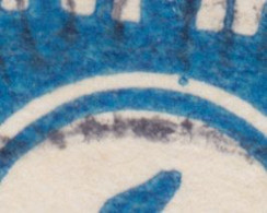 Denmark SKANDERBORG HANDELS-& LANDBRUGSBANK, Brotype SKANDERBORG B. 1932 Card Karte ERROR Variety 'Spot Between Frames' - Abarten Und Kuriositäten