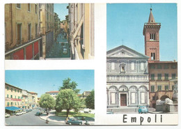 A5317 Empoli (Firenze) - Panorama Vedute Multipla - Auto Cars Voitures / Viaggiata 1965 - Empoli