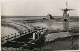 Real Photo  Texel Molen In Polder  Wind Mill Moulin à Vent - Texel