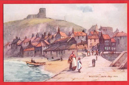 YORKSHIRE   WHITBY   TATE HILL PIER     RAPHAEL TUCK  WHITBY SERIES  ARTIST ROUSSE - Whitby