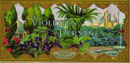 8 Etiquettes De Savon Miradol Lefeuvre Violette Persanes   Paul Tranoy  Gallin Martel Remy Goudron De Norwège - Other & Unclassified