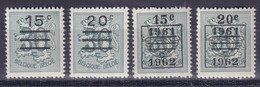 Belgie  YT** 1172-1173 - 1977-1985 Figuras De Leones