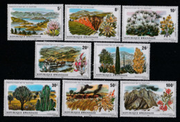 1975 Rwanda Nature Protection Paysages (Mount Sabyinyo) Full Set MNH** Ab33 - Volcanos