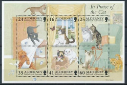 Alderney Cats Chats   MNH - Andere & Zonder Classificatie