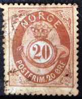 NORVEGE                      N° 27                             OBLITERE - Gebruikt