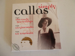 COFFRET 6 CD SIMPLY CALLAS - Classic