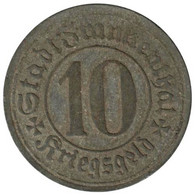 ALLEMAGNE - FRANKENTHAL - 10.5 - Monnaie De Nécessité - 10 Pfennig 1917 - Monétaires/De Nécessité