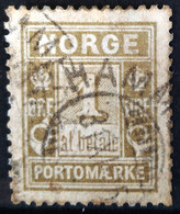 NORVEGE                      TAXE 1                           OBLITERE - Used Stamps