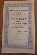 Haven Van Vlissingen - 1934 - Scheepsverkeer