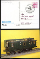 Bund PP106 C2/008f BAHNPOSTWAGEN BAYERN 1894 Sost. Frankfurt 1984 - Postales Privados - Usados
