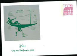 Bund PP106 C2/021-I PLASTIK SEGLER 1962 V. Karlheinz Goedke Oslokai Kiel 1984 - Private Postcards - Mint