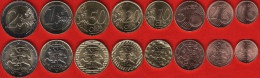 Lithuania Euro Full Set (8 Coins): 1 Cent - 2 Euro 2015 UNC - Lithuania