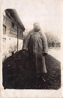 Carte Postale Photo Militaire Allemand KROBRYN-Kobrine-Belarus-Biélorussie-Russland En Tenue D'Hiver Veste Fourrure - Guerra 1914-18