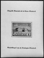 [651239]TB//**/Mnh-c:11e-BELGIQUE 1940 - BL13, Chapelle Musicale Reine Elisabeth, Le Bloc Dentelé , Fraîcheur Postale - Blocks & Kleinbögen 1924-1960