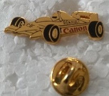 Pin's - Sports - Automobiles - F1 - CANON - Signé DRAGO - - Automobile - F1