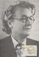 CM-Carte Maximum Card / Maximaphilie - Personnage Célébre - Marie Gevers, Romancière -1996 - 1981-1990