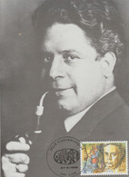 CM-Carte Maximum Card / Maximaphilie - Personnage Célébre - Felix Timmermans ,romancier -1986 - 1981-1990