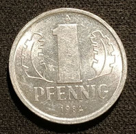 RDA - ALLEMAGNE - GERMANY - 1 PFENNIG 1984 A - KM 8.2 - 1 Pfennig