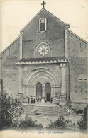 CPA FRANCE 64 "Lescar, La Cathédrale". - Lescar