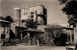 Suze La Rousse * La Place De L'église Et Le Château - Otros & Sin Clasificación