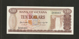 Guyana, 10 Dollars, 1965 ND Issue - Guyana