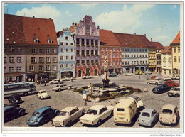 LANDSBERG Am Lech, Hauptplatz Mit Rathaus, VW Bus Und VW Käfer ...  1971 - Landsberg