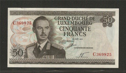 Luxembourg, 50 Francs, 1966-1972 Issue - Luxemburg