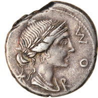 Monnaie, Aemilia, Denier, 114-113 BC, Roma, TTB+, Argent, Babelon:7 - République (-280 à -27)