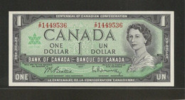 Canada, 1 Dollar, 1967 "Centennial Of Canadian Confederation" Issue - Canada