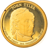 Monnaie, États-Unis, John Tyler, Dollar, 2009, U.S. Mint, San Francisco, Proof - 2007-…: Presidents