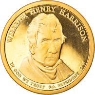 Monnaie, États-Unis, William Henry Harrison, Dollar, 2009, U.S. Mint, San - 2007-…: Presidents