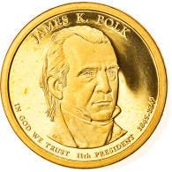 Monnaie, États-Unis, James K. Polk, Dollar, 2009, U.S. Mint, San Francisco - 2007-…: Presidents