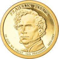 Monnaie, États-Unis, Franklin Pierce, Dollar, 2010, U.S. Mint, San Francisco - 2007-…: Presidents