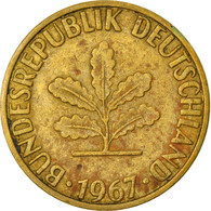 Monnaie, République Fédérale Allemande, 5 Pfennig, 1967, Stuttgart, TTB - 5 Pfennig