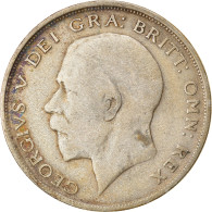 Monnaie, Grande-Bretagne, George V, 1/2 Crown, 1920, TB, Argent, KM:818.1a - K. 1/2 Crown