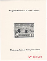 6 537  BL 13 N° 022552 PR 47 Belgique  Bloc  Dynastie Royal Couronne Reine Elisabeth Chapelle  5-10-1941 - Privados & Locales [PR & LO]