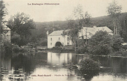 CPA FRANCE 45 " Pont Scorff, Moulin Du Pont Neuf". - Pont Scorff