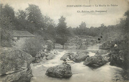 CPA FRANCE 23 " Pontarion, Le Moulin Du Poirier". - Pontarion
